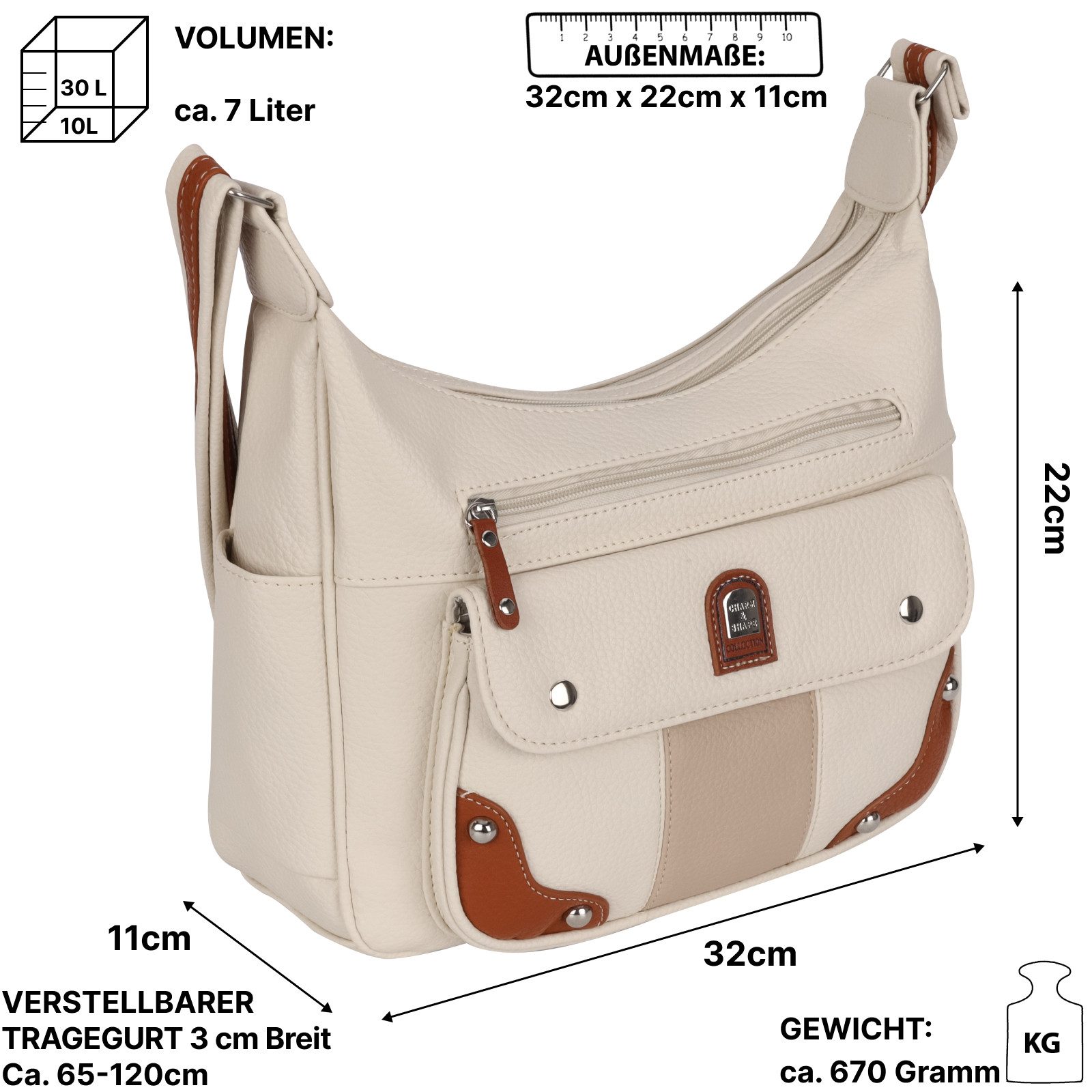 EAAKIE Umhängetasche Damen Tasche Schultertasche Umhängetasche günstig online kaufen