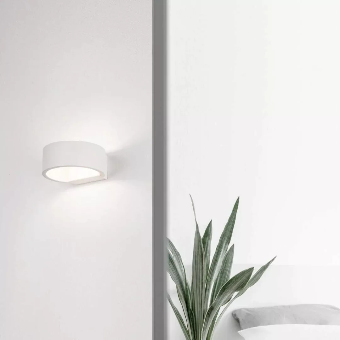 LED Wandleuchte Enna in Weiß 6W 444lm günstig online kaufen