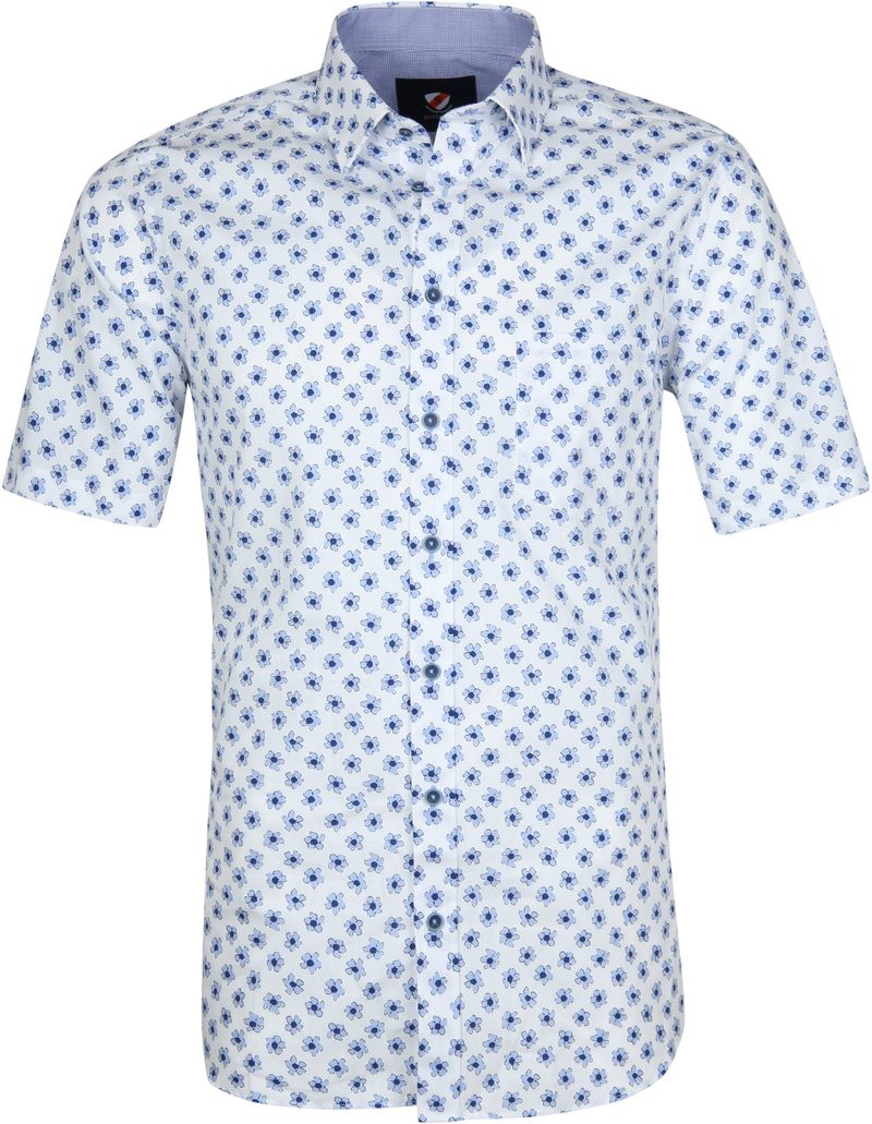 Suitable Cas Hemd Blumen Hellblau - Größe L günstig online kaufen