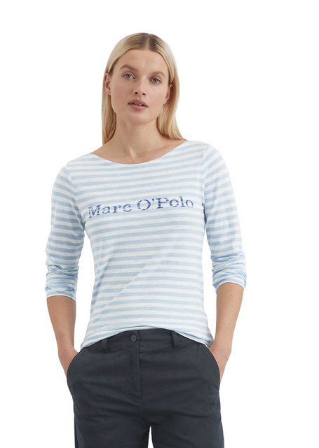 Marc O'Polo Langarmshirt aus Organic Cotton günstig online kaufen