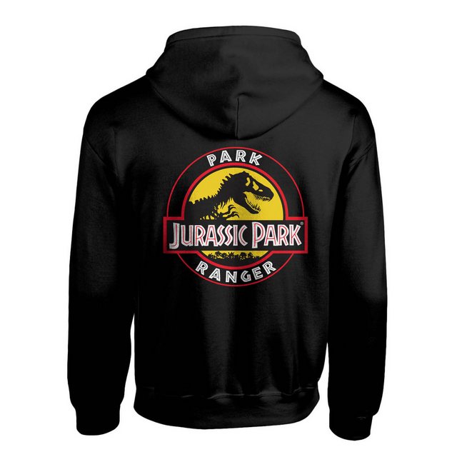 Jurassic Park Kapuzensweatshirt Park Ranger Zip Hoodie Dinosaurier T-Rex Lo günstig online kaufen