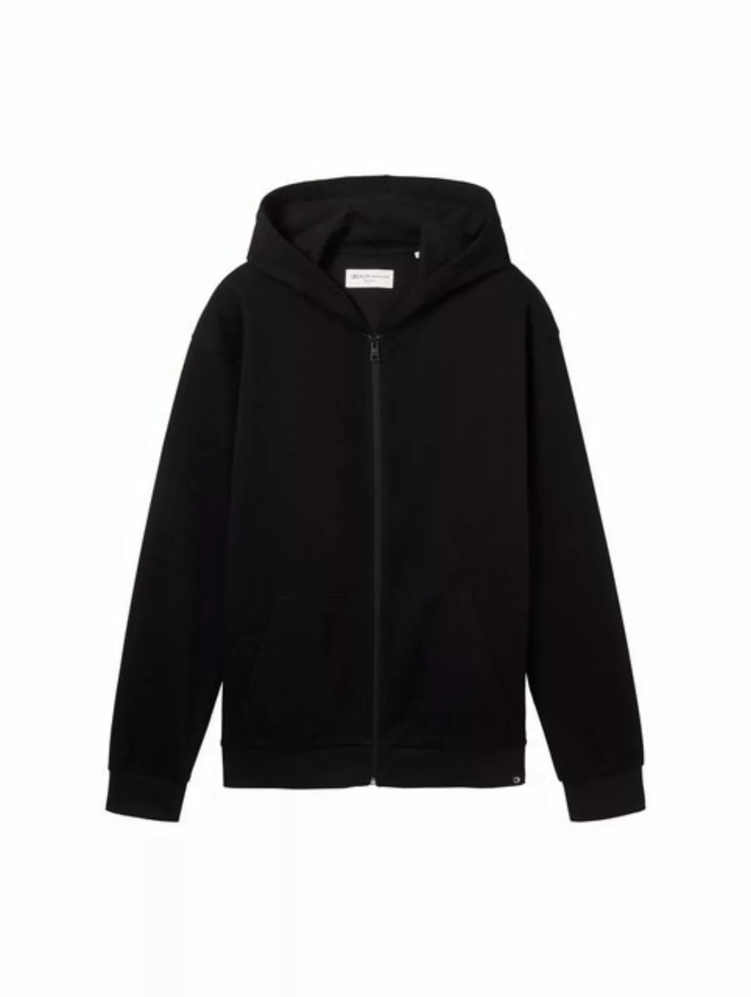 TOM TAILOR Denim Sweatshirt structured hoodie jacket günstig online kaufen