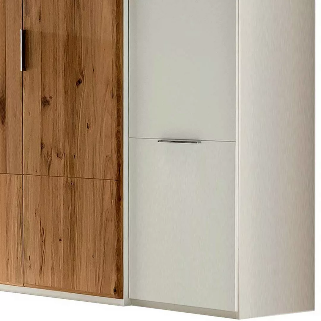 Fünftüriger Kleiderschrank in modernem Design 248 cm breit günstig online kaufen