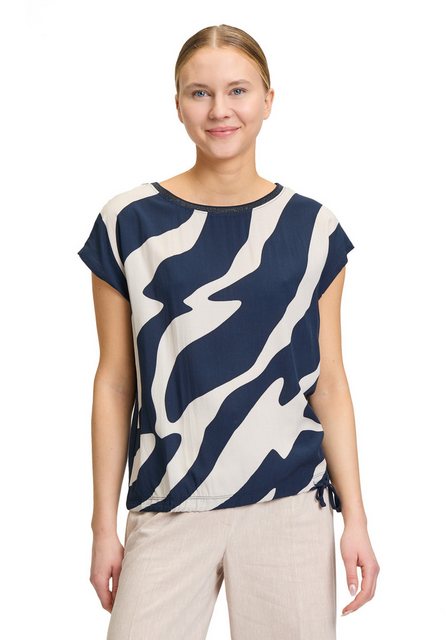 Betty&Co Kurzarmshirt Betty & Co Casual-Shirt mit Print (1-tlg) Druck günstig online kaufen