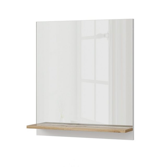 Vicco Badezimmerspiegelschrank Marelle, Weiß/Artisan-Eiche, 60 x 67 cm mit günstig online kaufen