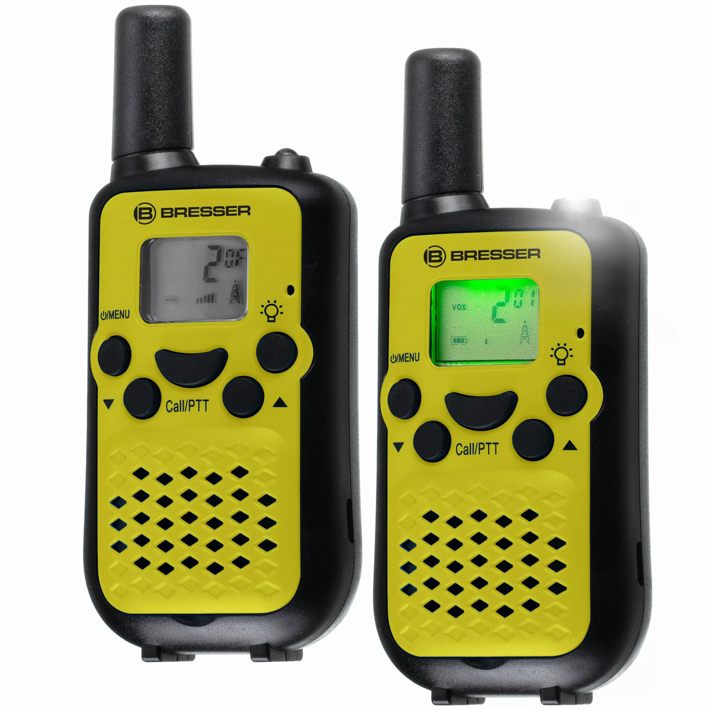 BRESSER junior Walkie Talkie rechargeable green günstig online kaufen