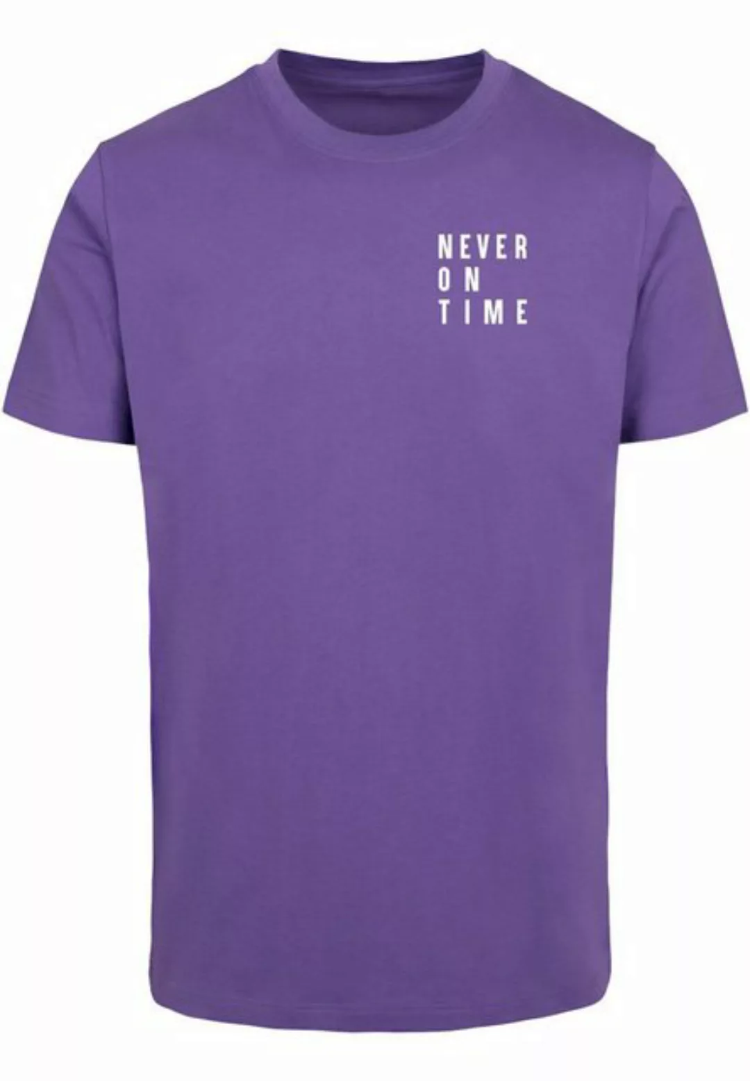 MisterTee Kurzarmshirt MisterTee Damen Never On Time Tee (1-tlg) günstig online kaufen