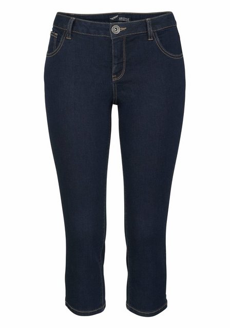 Arizona Caprijeans Ultra-Stretch Mid-Waist günstig online kaufen