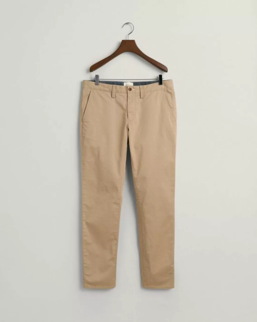 Gant Chinohose SLIM TWILL CHINOS mit gefütterten Seitentaschen günstig online kaufen