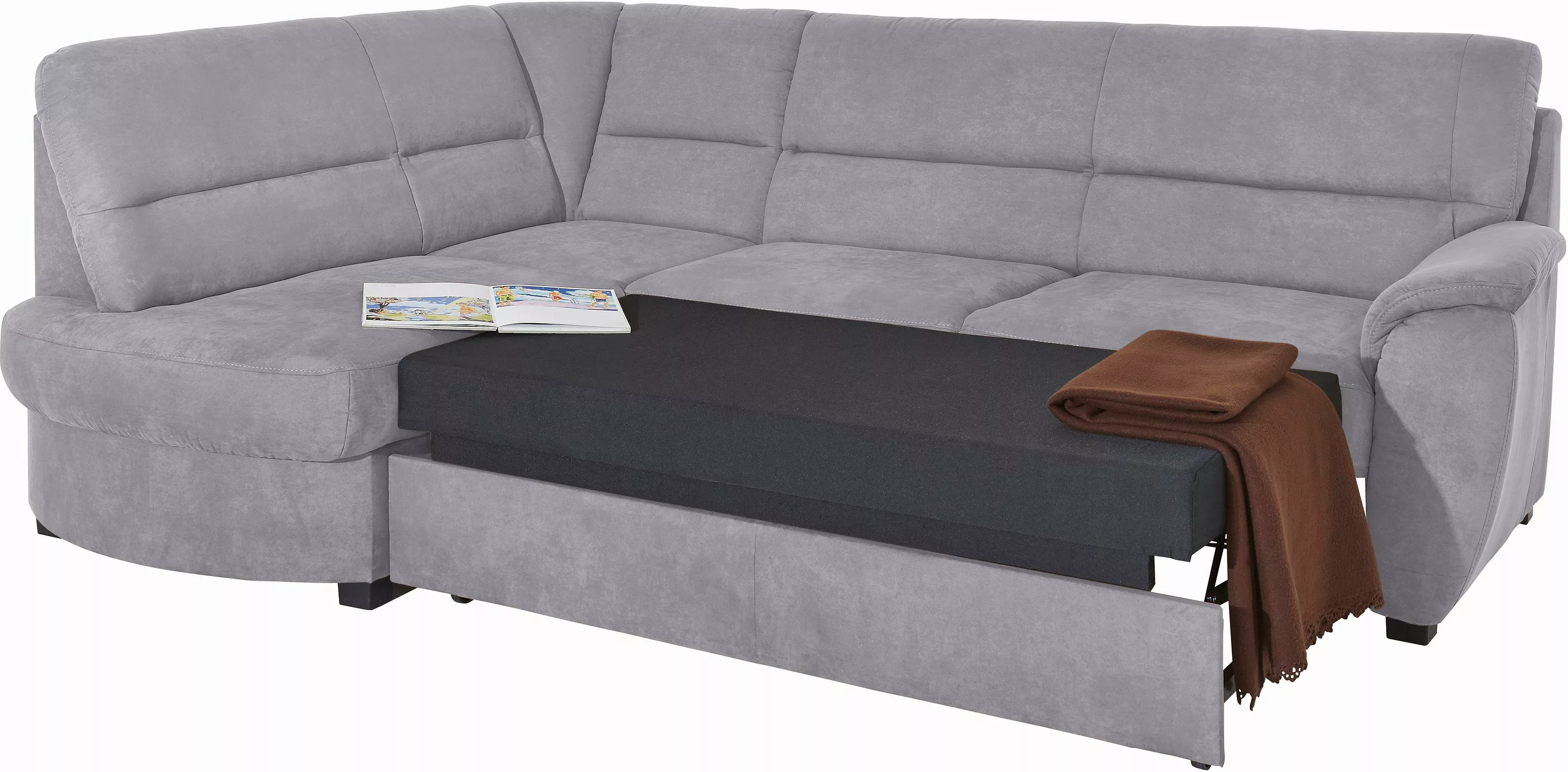 sit&more Ecksofa "Pandora L-Form", wahlweise mit Bettfunktion und Bettkaste günstig online kaufen