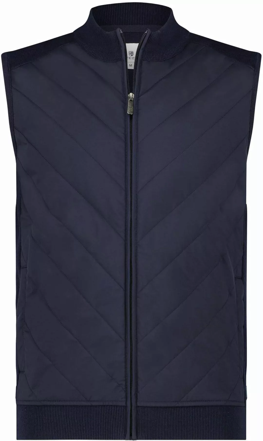 State Of Art Bodywarmer Zip Navy - Größe 3XL günstig online kaufen