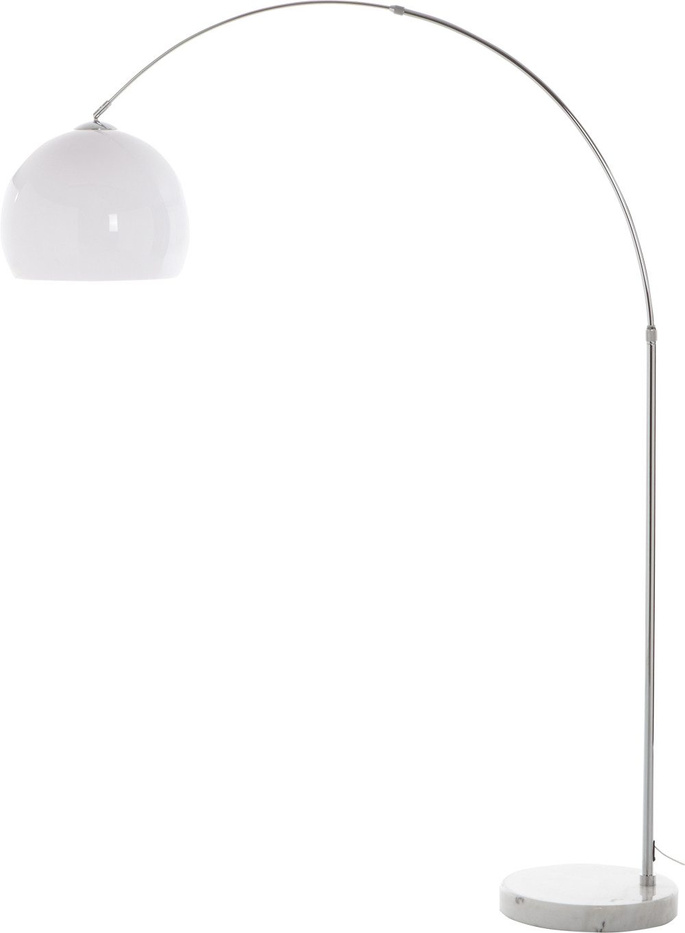 DELIFE Stehlampe Big-Deal, Eco Lounge Weiss günstig online kaufen