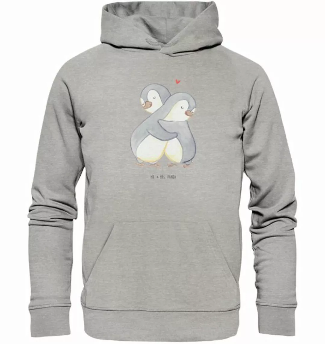 Mr. & Mrs. Panda Hoodie Pinguine Kuscheln Größe XL - Heather Grey - Geschen günstig online kaufen