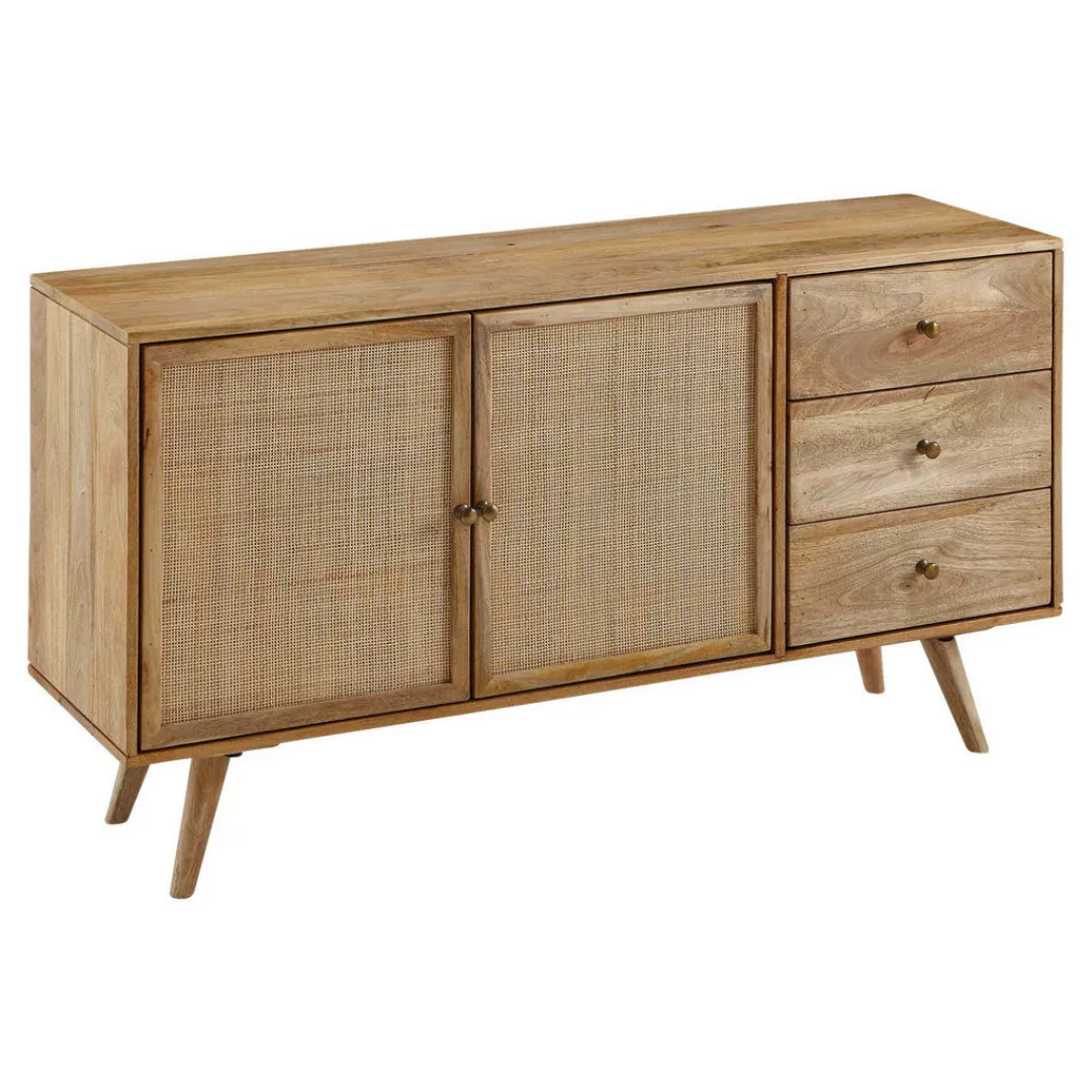 Sideboard natur B/H/T: ca. 140x75x40 cm günstig online kaufen