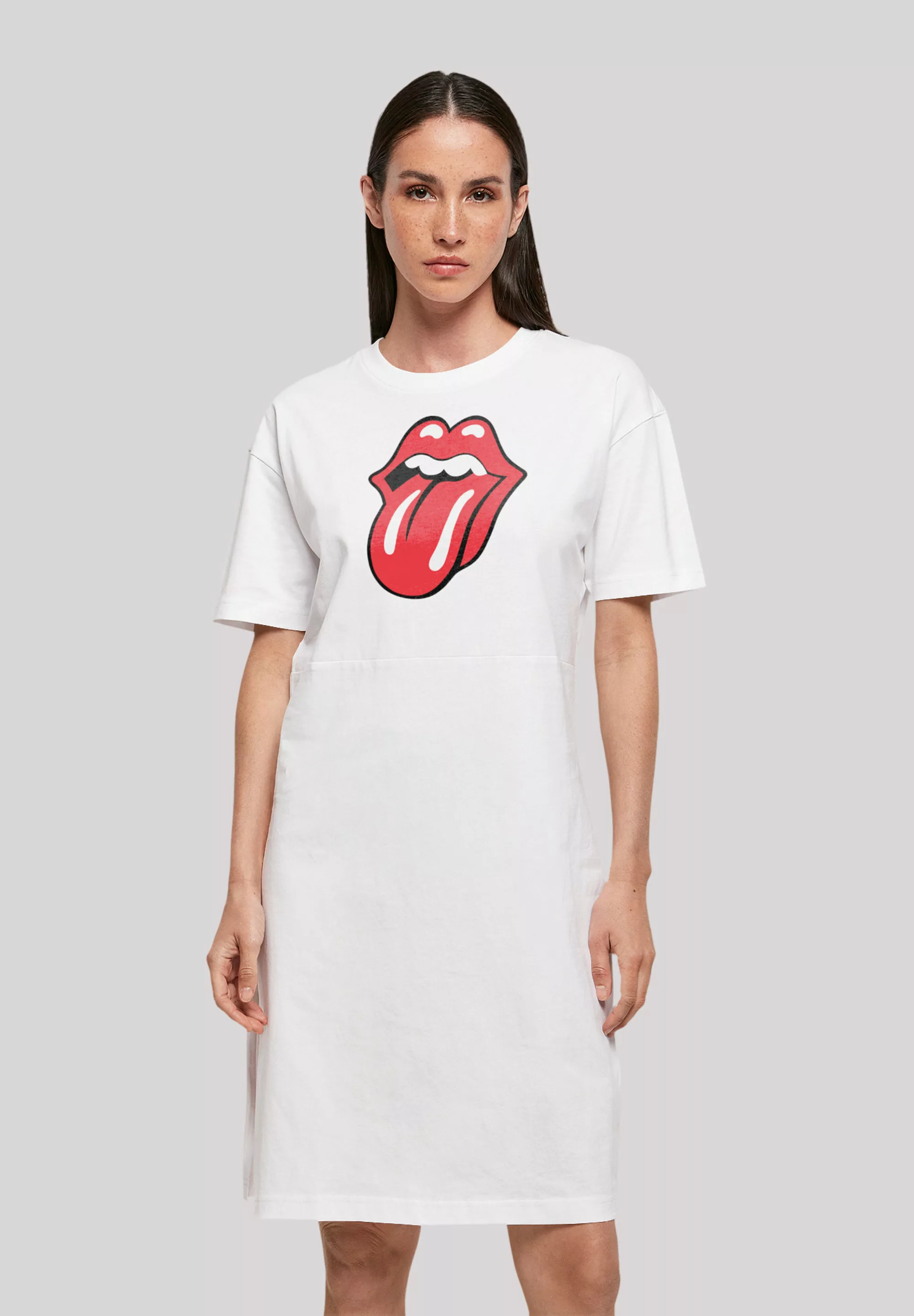 F4NT4STIC Shirtkleid "The Rolling Stones Zunge", Premium Qualität günstig online kaufen