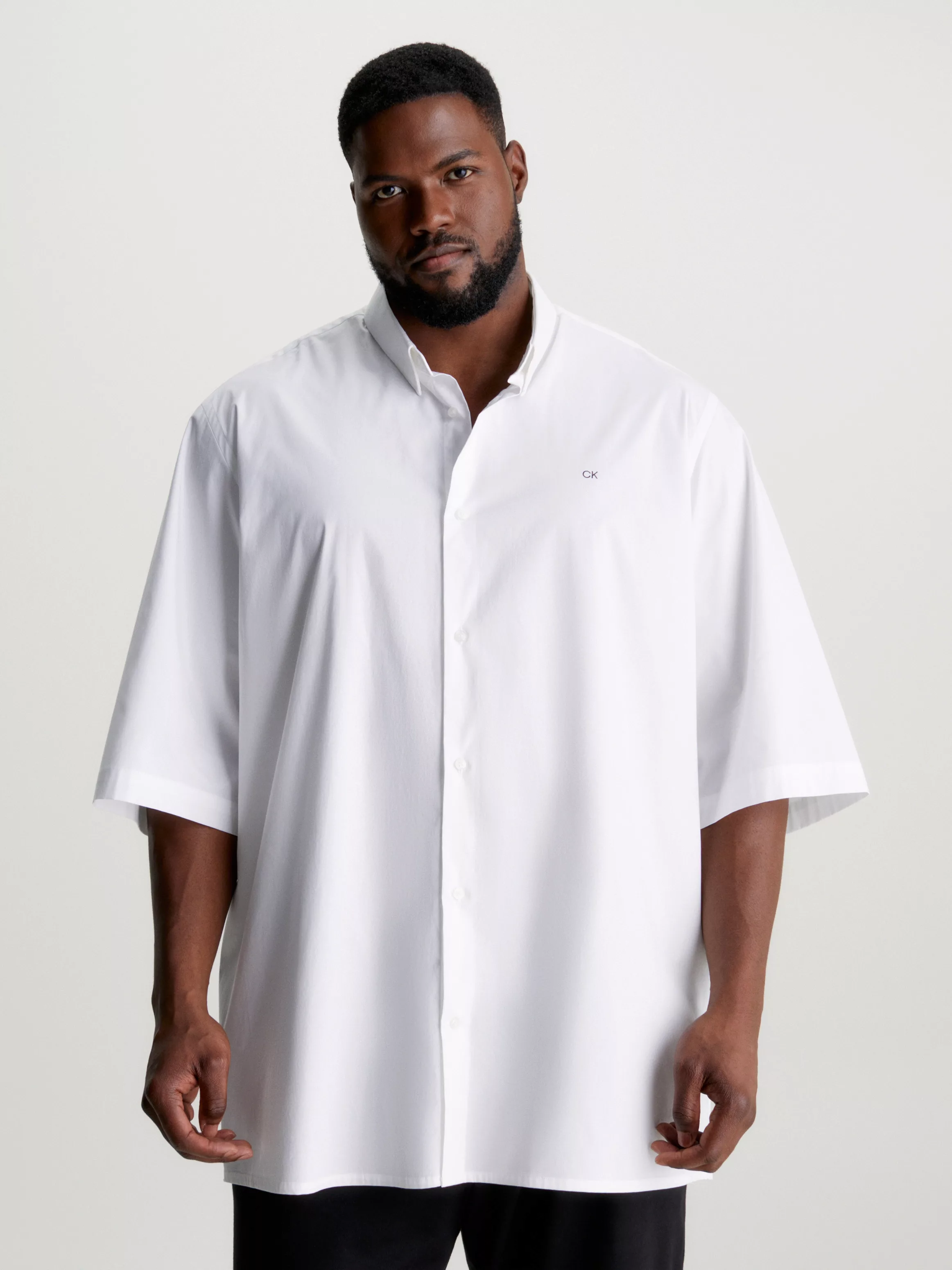 Calvin Klein Big&Tall Kurzarmhemd BT-STRETCH POPLIN S/S SHIRT Große Größen günstig online kaufen