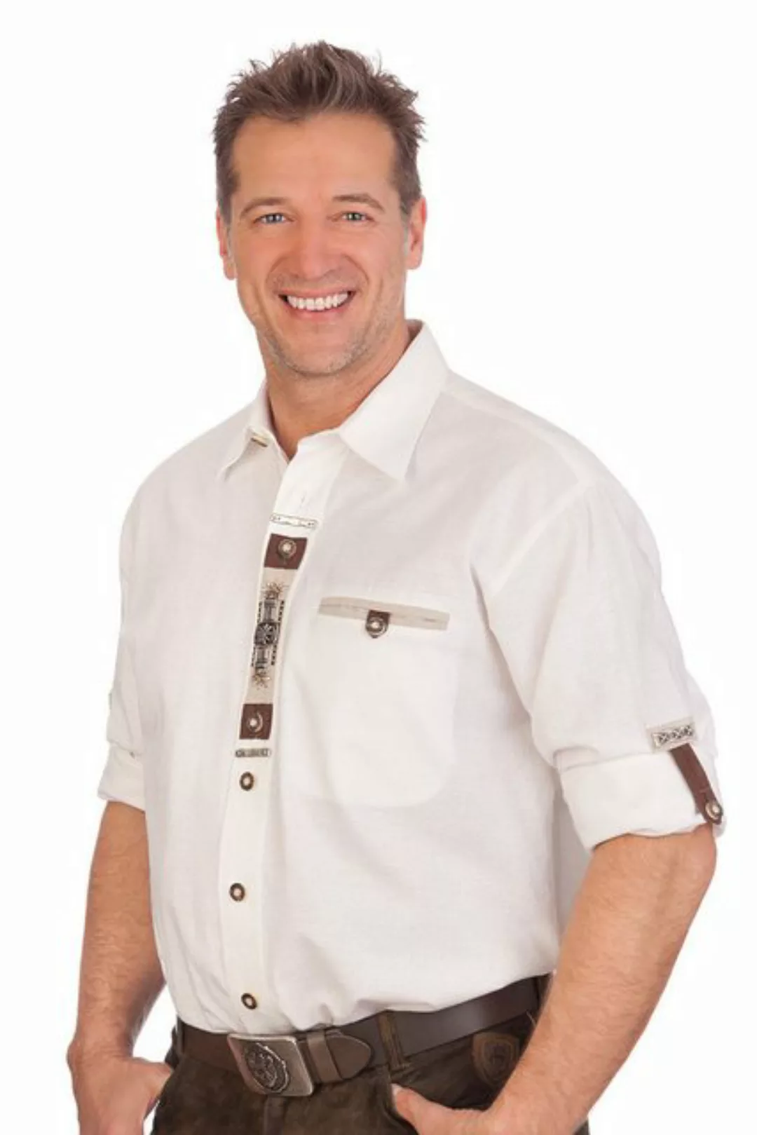 orbis Trachtenhemd Trachtenhemd - H1636 - weiß günstig online kaufen