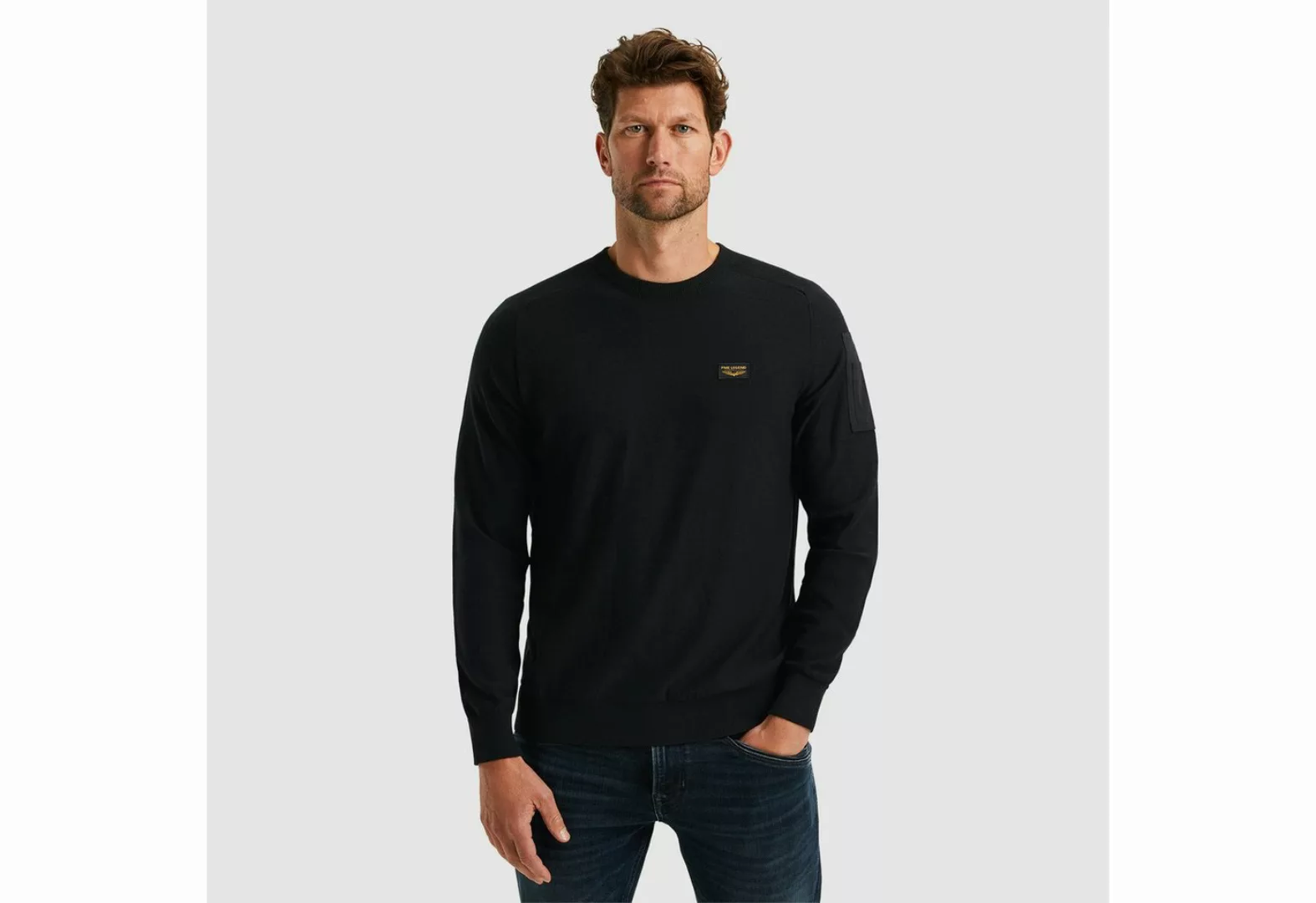 PME LEGEND Rundhalspullover American classic Buckley knit günstig online kaufen