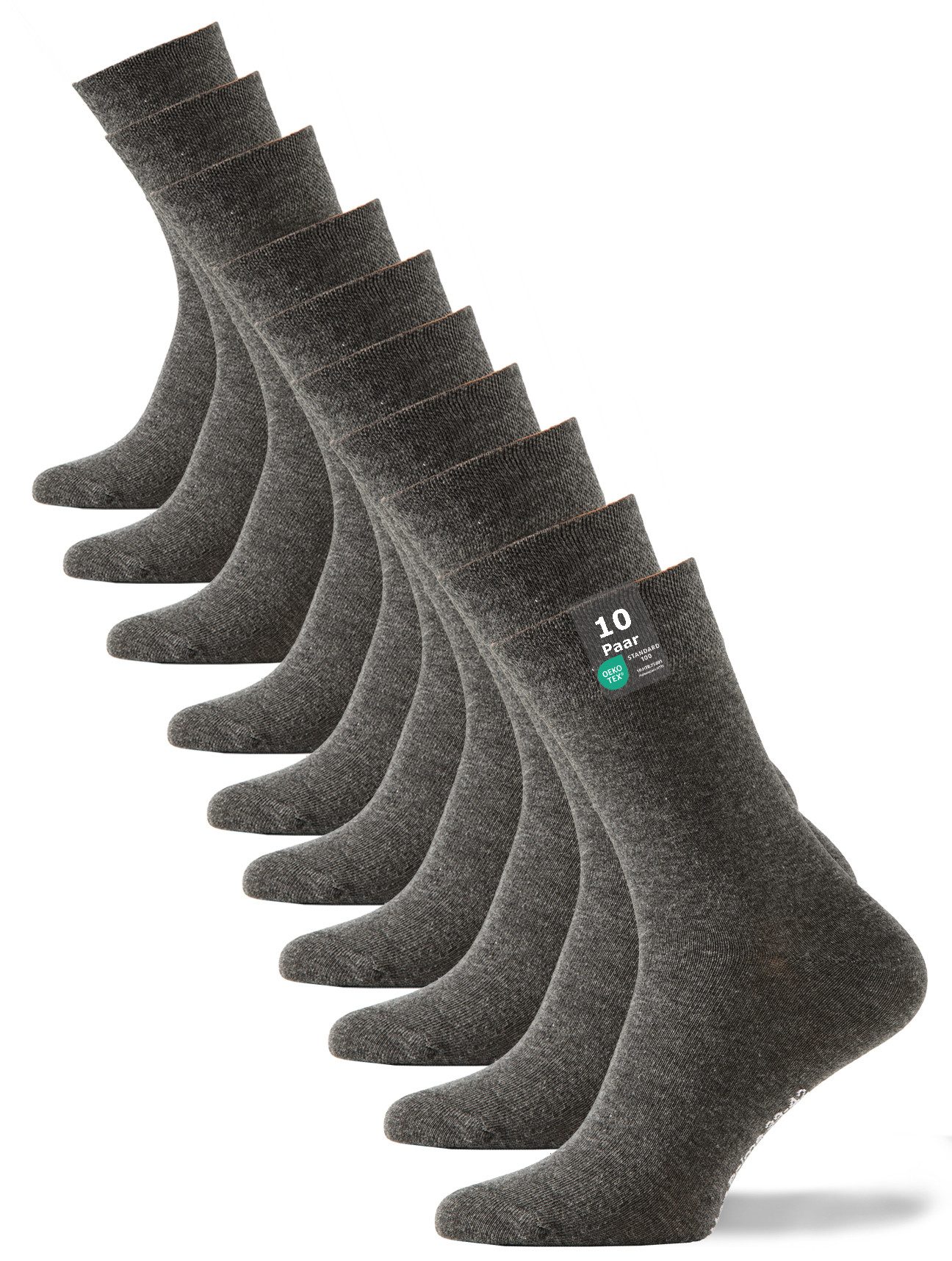 Cotton Prime® Basicsocken Baumwollsocken - Back günstig online kaufen