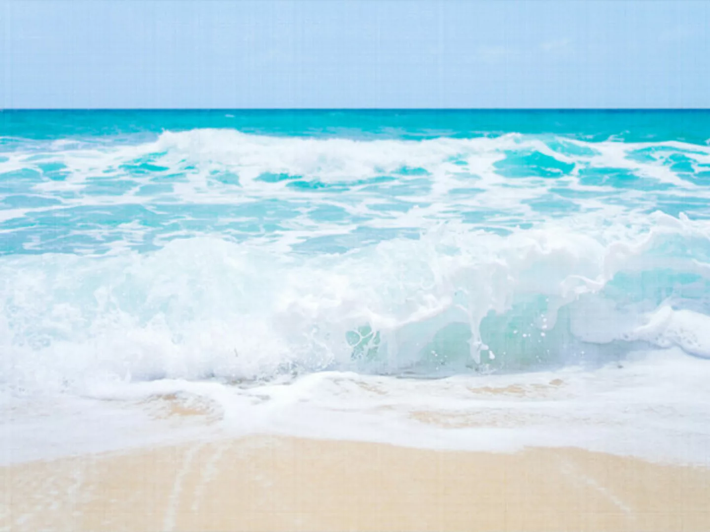 Poster / Leinwandbild - Ocean Waves 2 günstig online kaufen