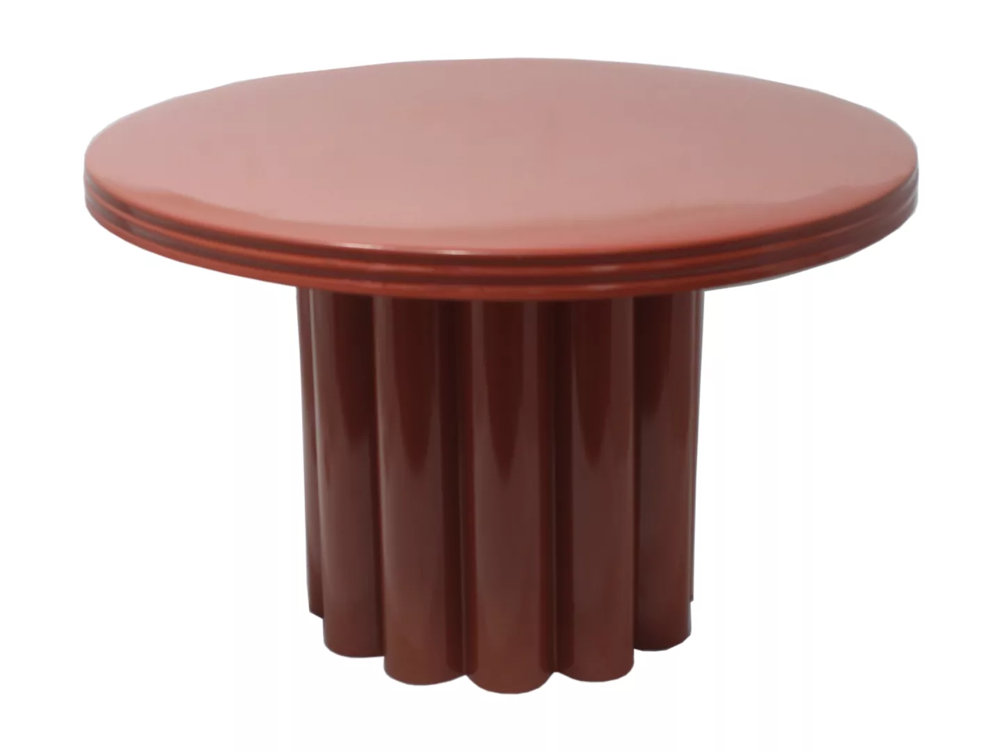 Beistelltisch - Metall - Terracotta - SEMALIA günstig online kaufen