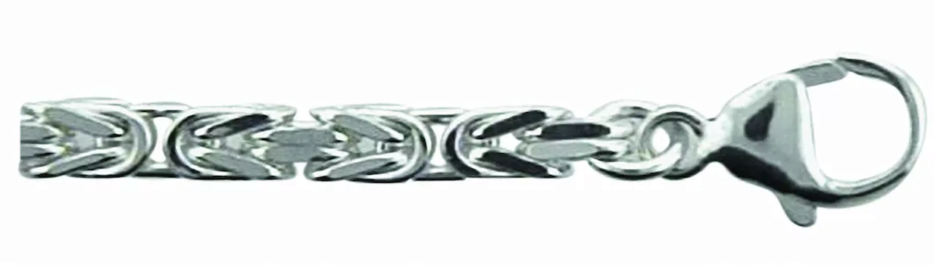 Adelia´s Silberkette "925 Silber Königskette Halskette 50 cm Ø 3,4 mm", Sil günstig online kaufen