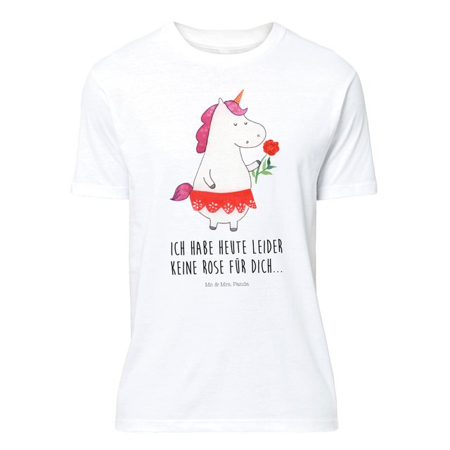 Mr. & Mrs. Panda T-Shirt Einhorn Dame - Weiß - Geschenk, Unicorn, Shirt, Ei günstig online kaufen