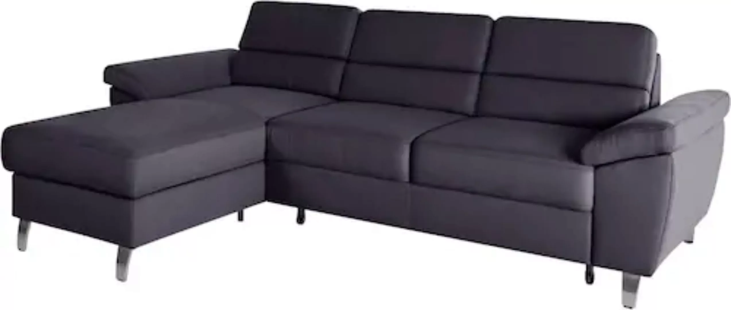 sit&more Ecksofa »Sorano L-Form«, wahlweise mit Bettfunktion und Bettkasten günstig online kaufen
