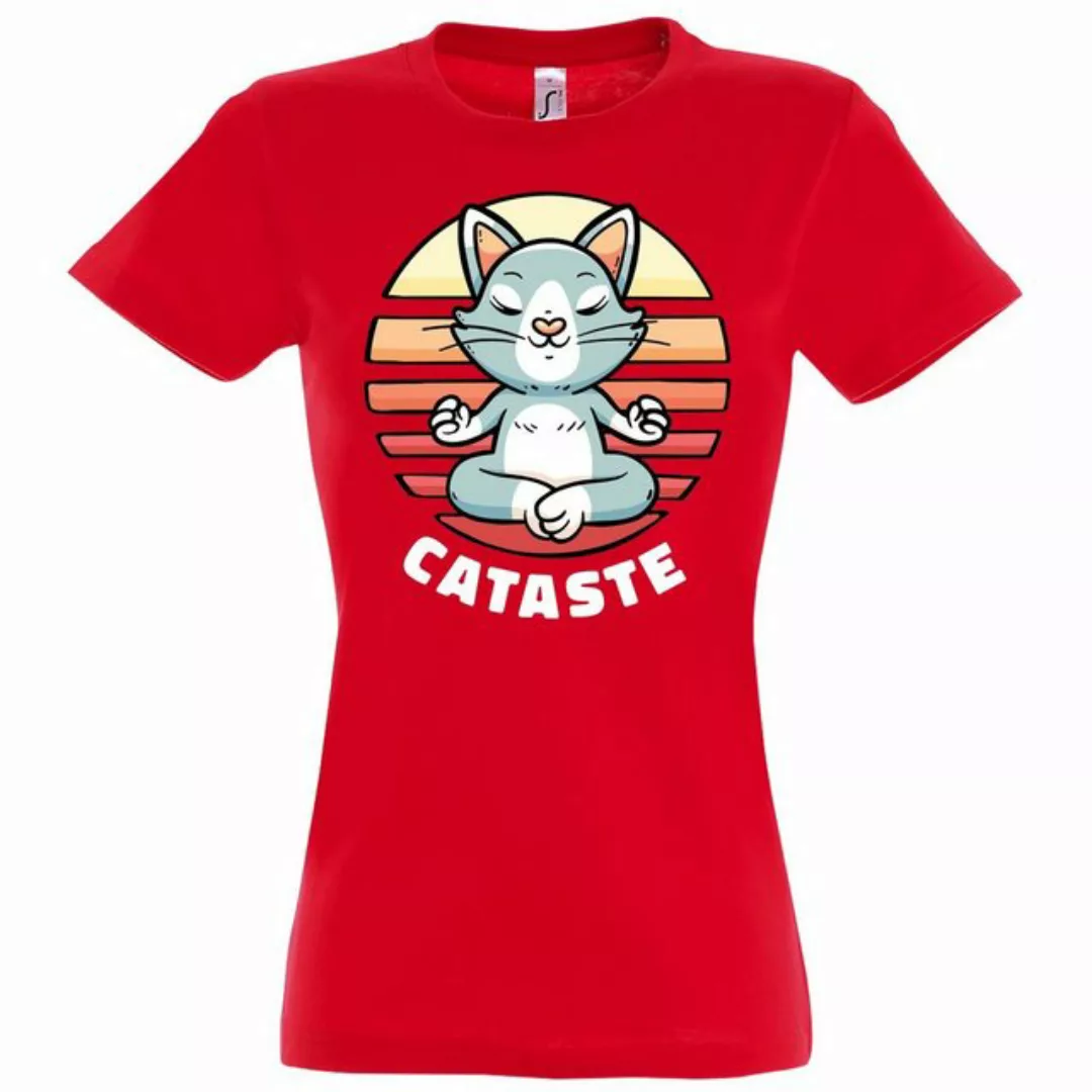 Youth Designz T-Shirt Cataste Damen T-Shirt Mit modischem Print günstig online kaufen