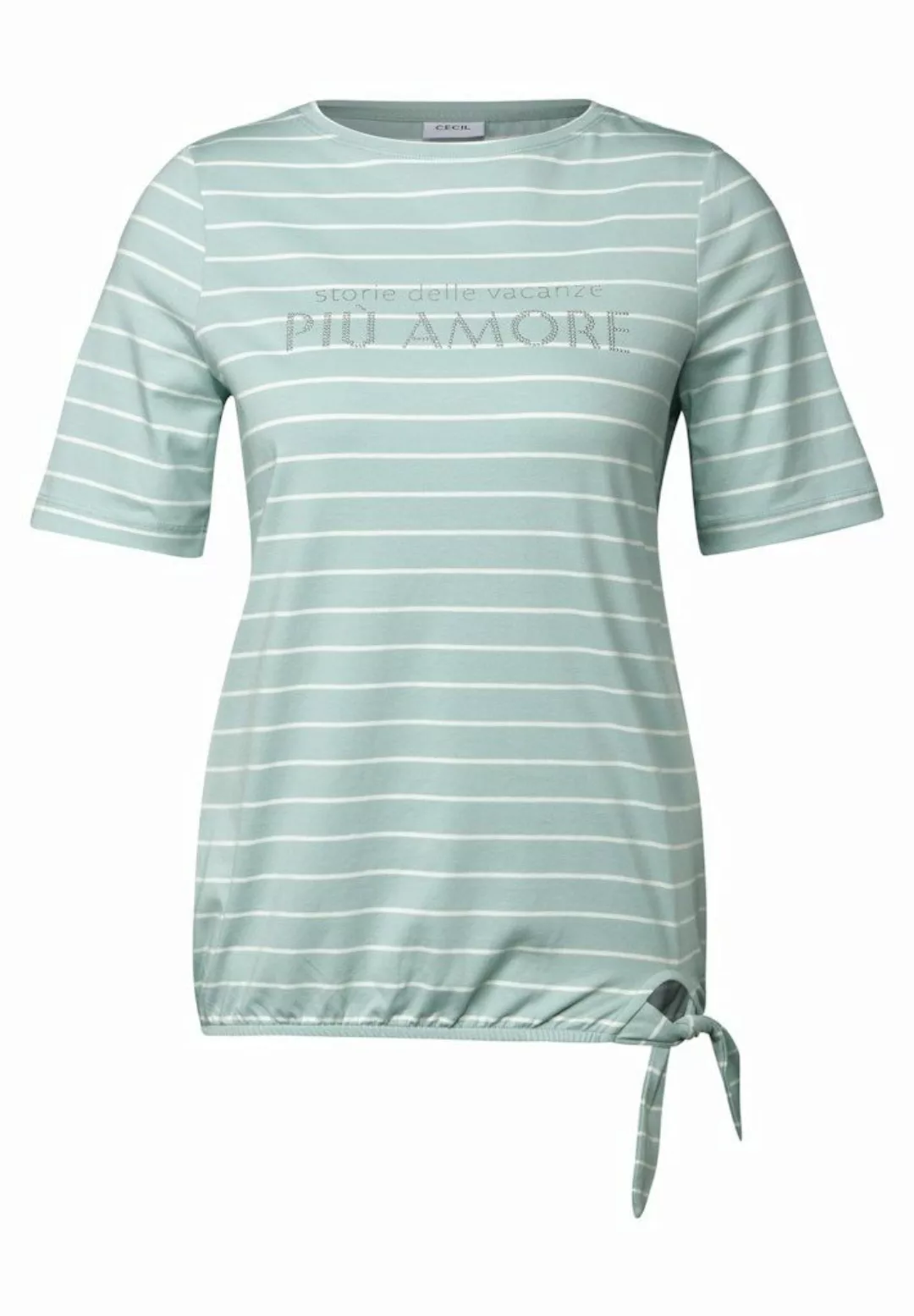 CECIL T-Shirt Stripe T-Shirt with FP günstig online kaufen