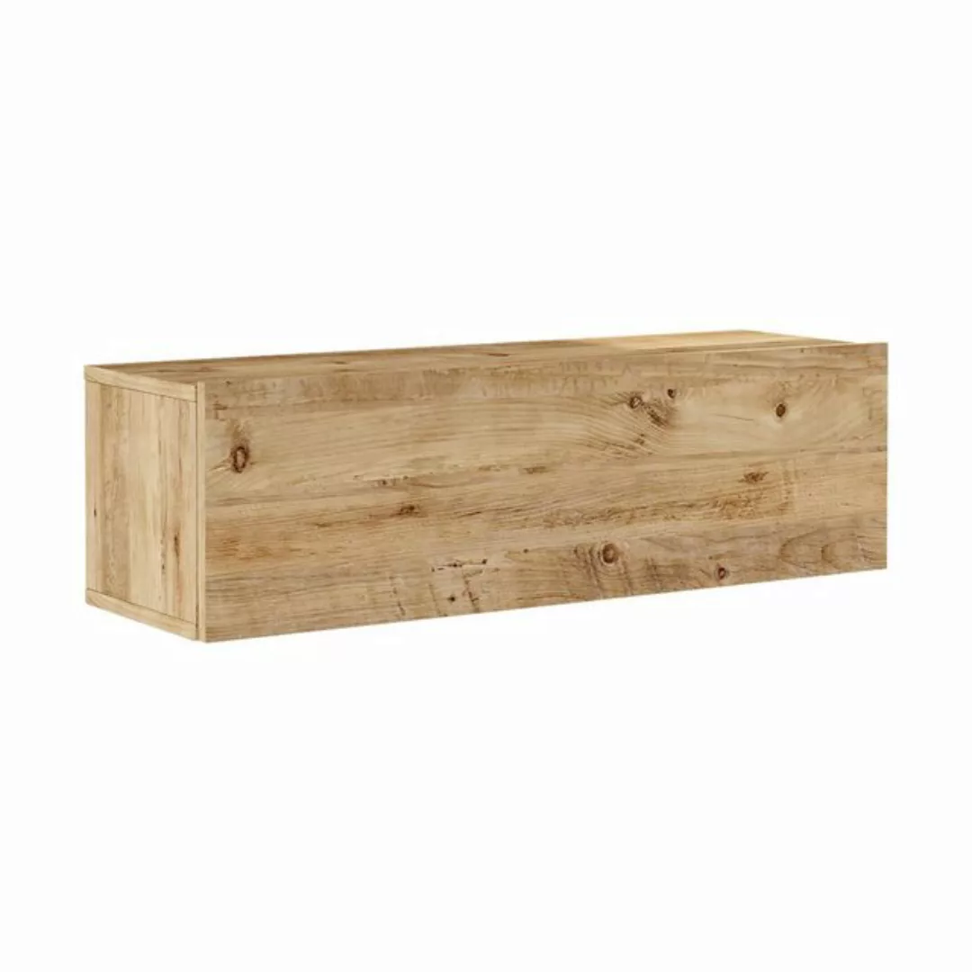 en.casa TV-Schrank »Lapinlahti« 100x31,5x29,5cm Eiche rustikal günstig online kaufen