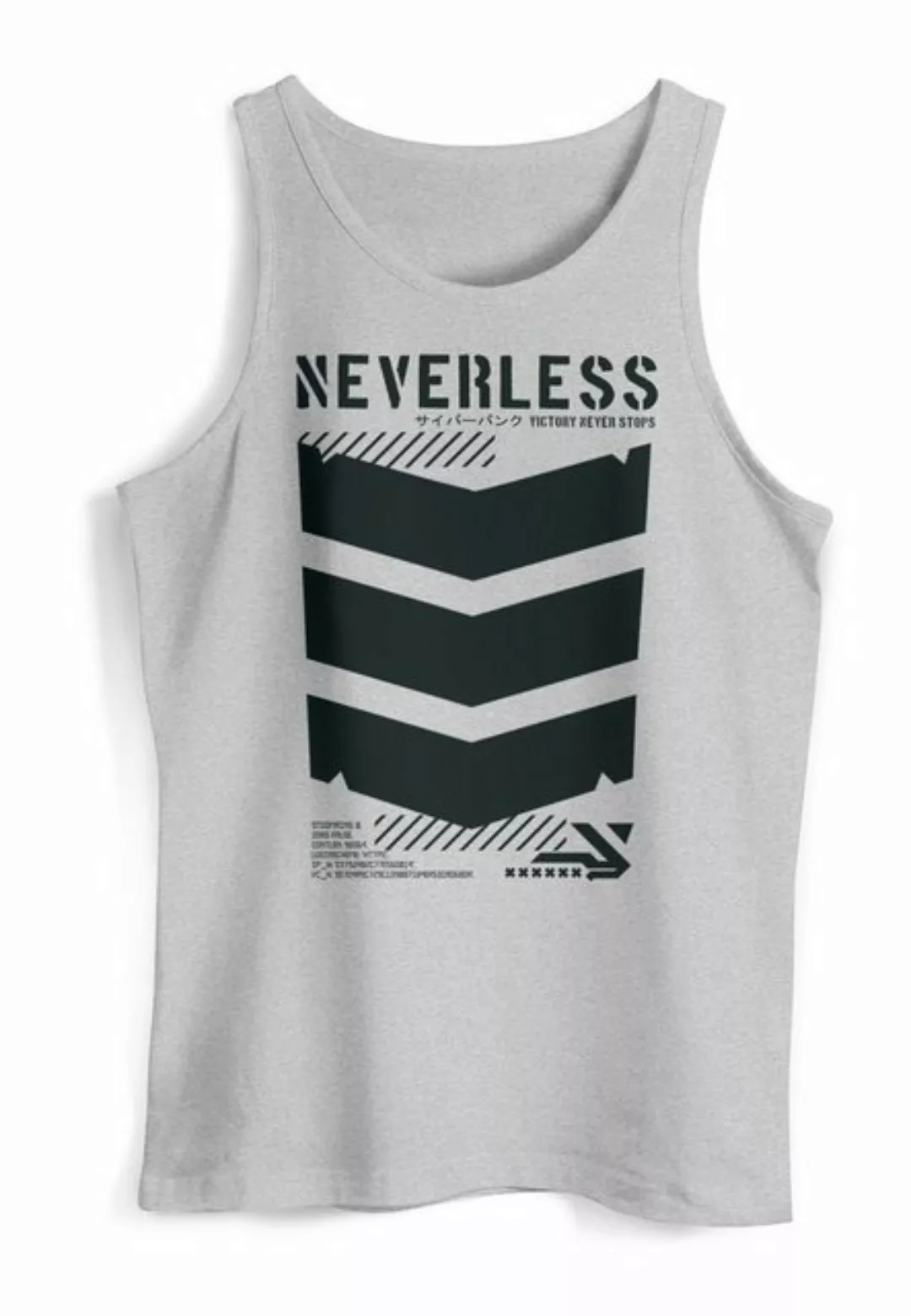 Neverless Tanktop Herren Tank-Top Techwear Trend Motive Japanese Streetstyl günstig online kaufen