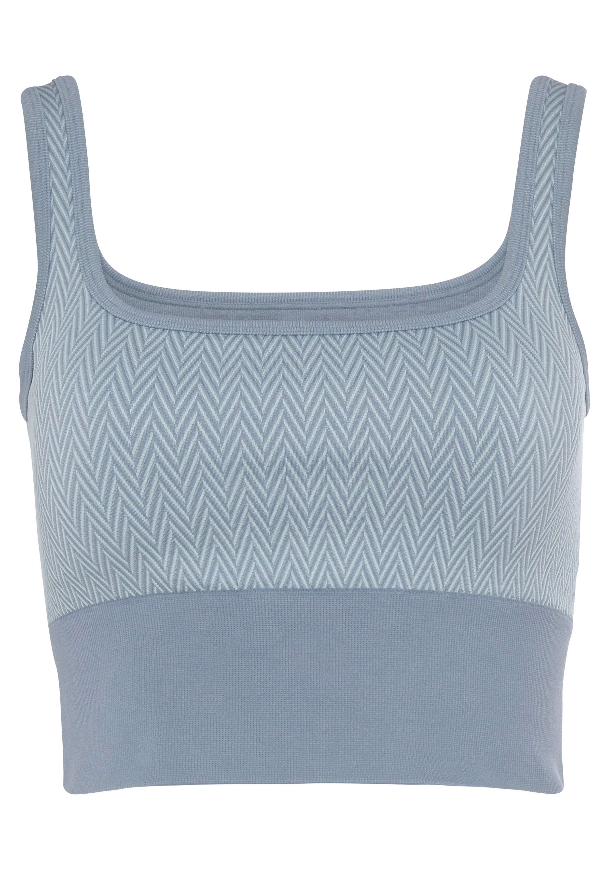 vivance active Crop-Top mit breitem Bündchen günstig online kaufen