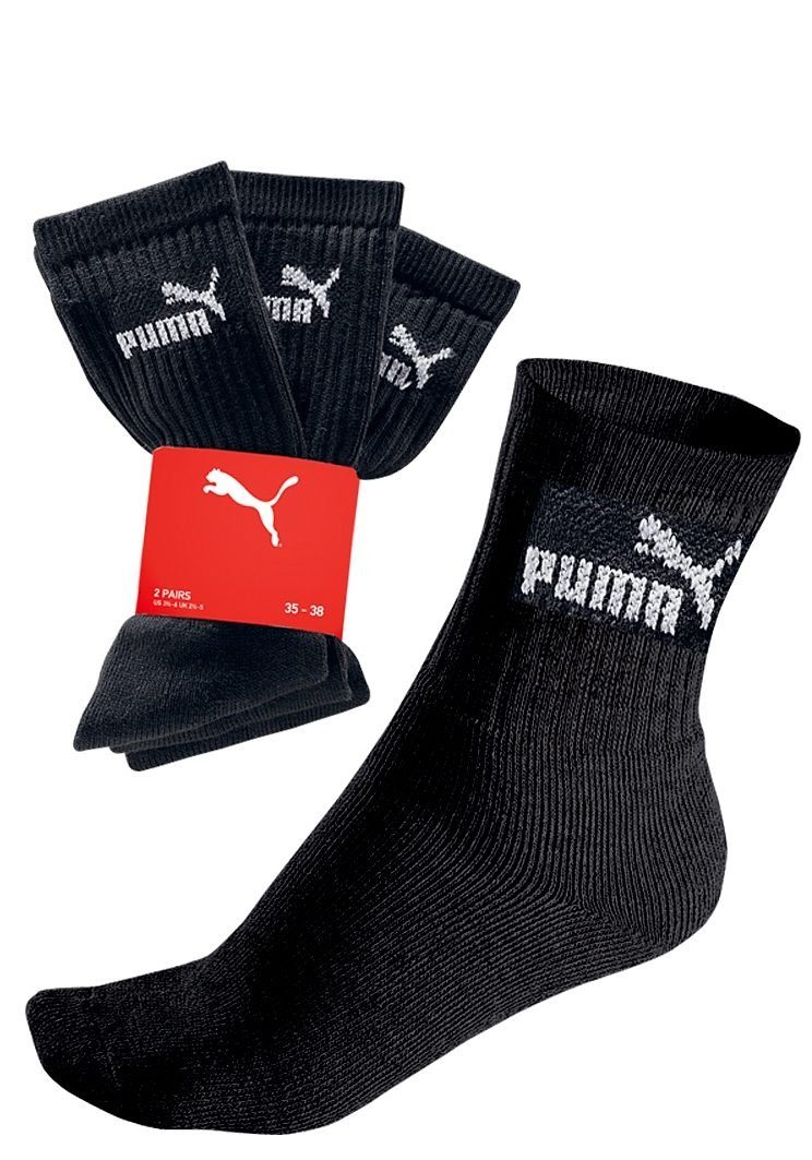 PUMA Freizeitsocken, (3 Paar), Atmungsaktiv, feuchtigkeitsregulierend, Stre günstig online kaufen