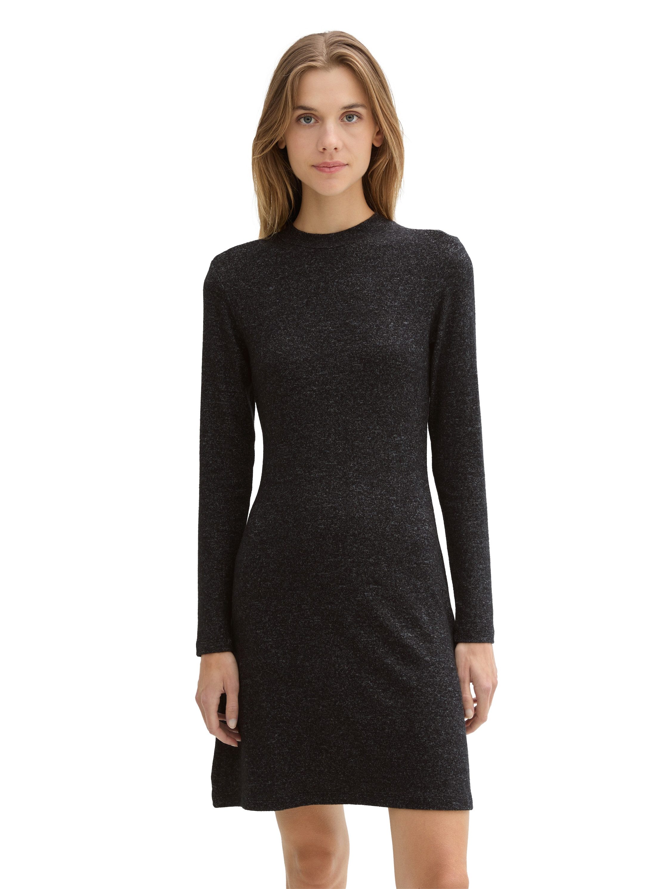 TOM TAILOR Denim Strickkleid in Melange günstig online kaufen