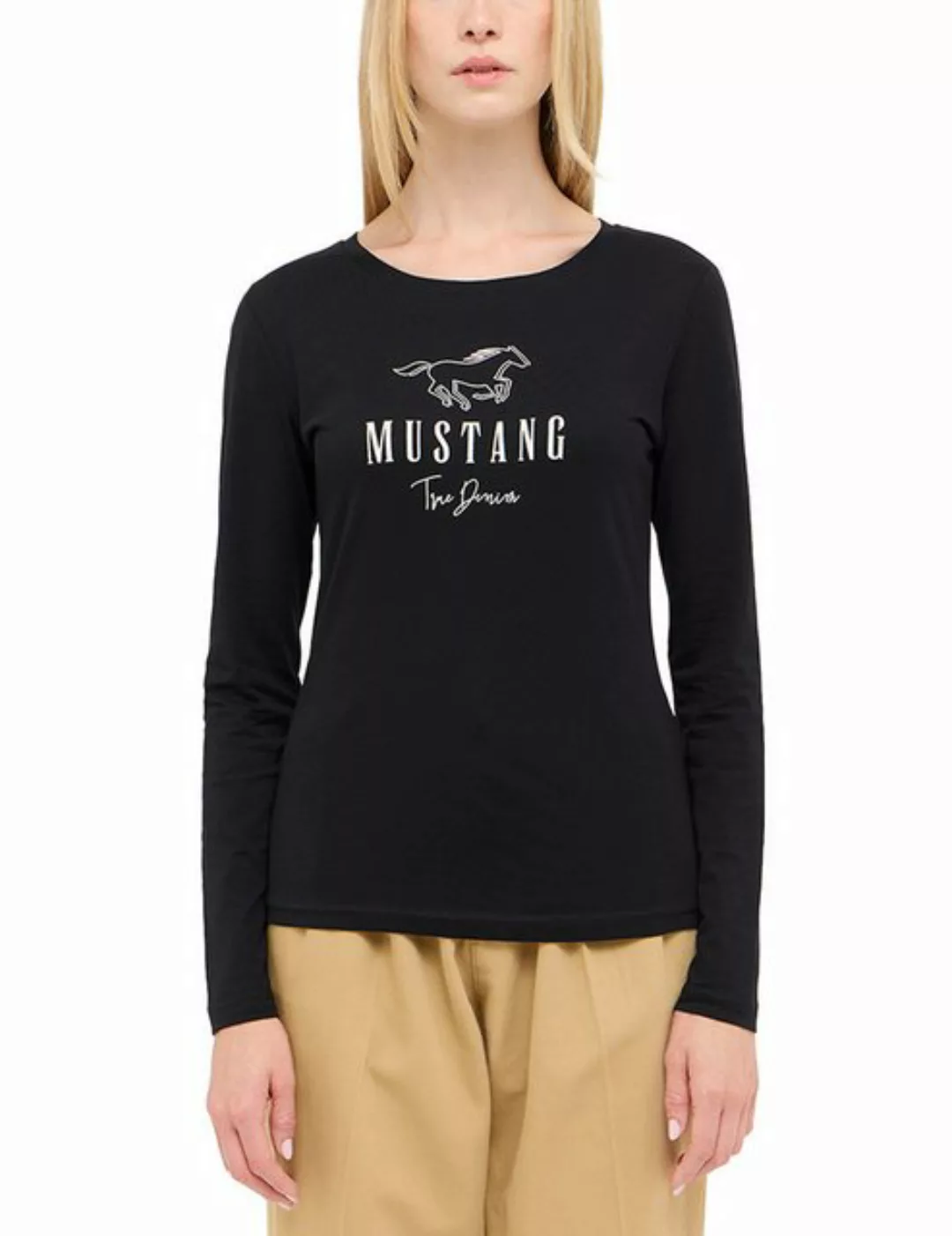 MUSTANG Langarmshirt Slim Fit günstig online kaufen