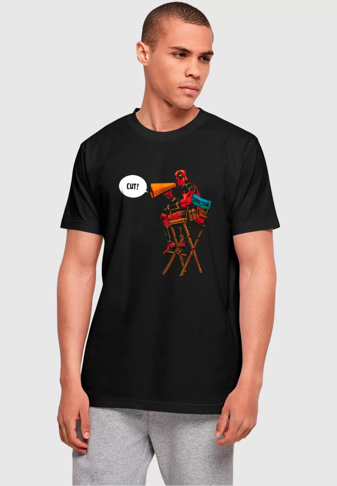 ABSOLUTE CULT T-Shirt "ABSOLUTE CULT Herren Deadpool - Directors Chair T-Sh günstig online kaufen