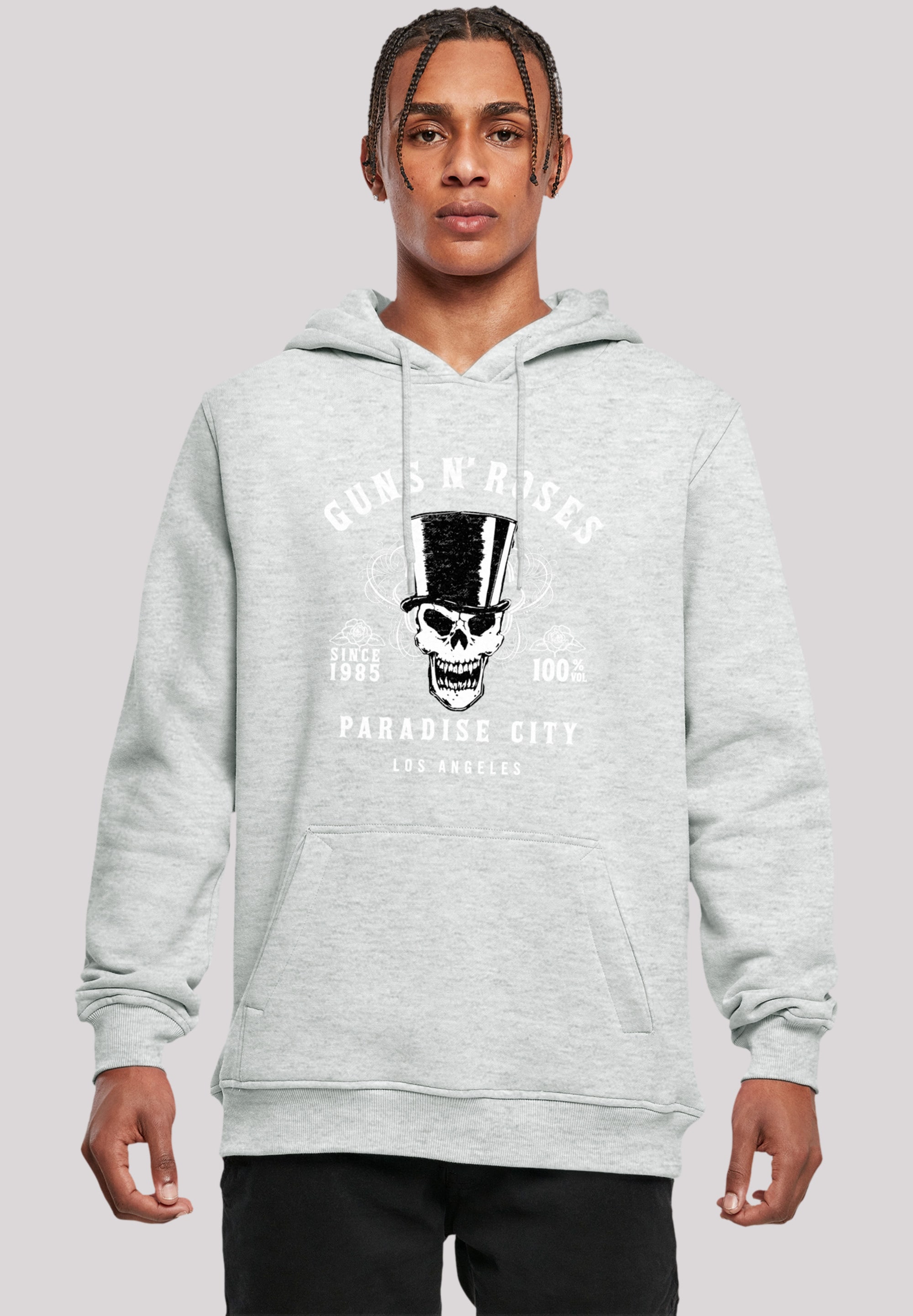 F4NT4STIC Kapuzenpullover "Guns n Roses Whiskey Label Rock Band", Premium Q günstig online kaufen