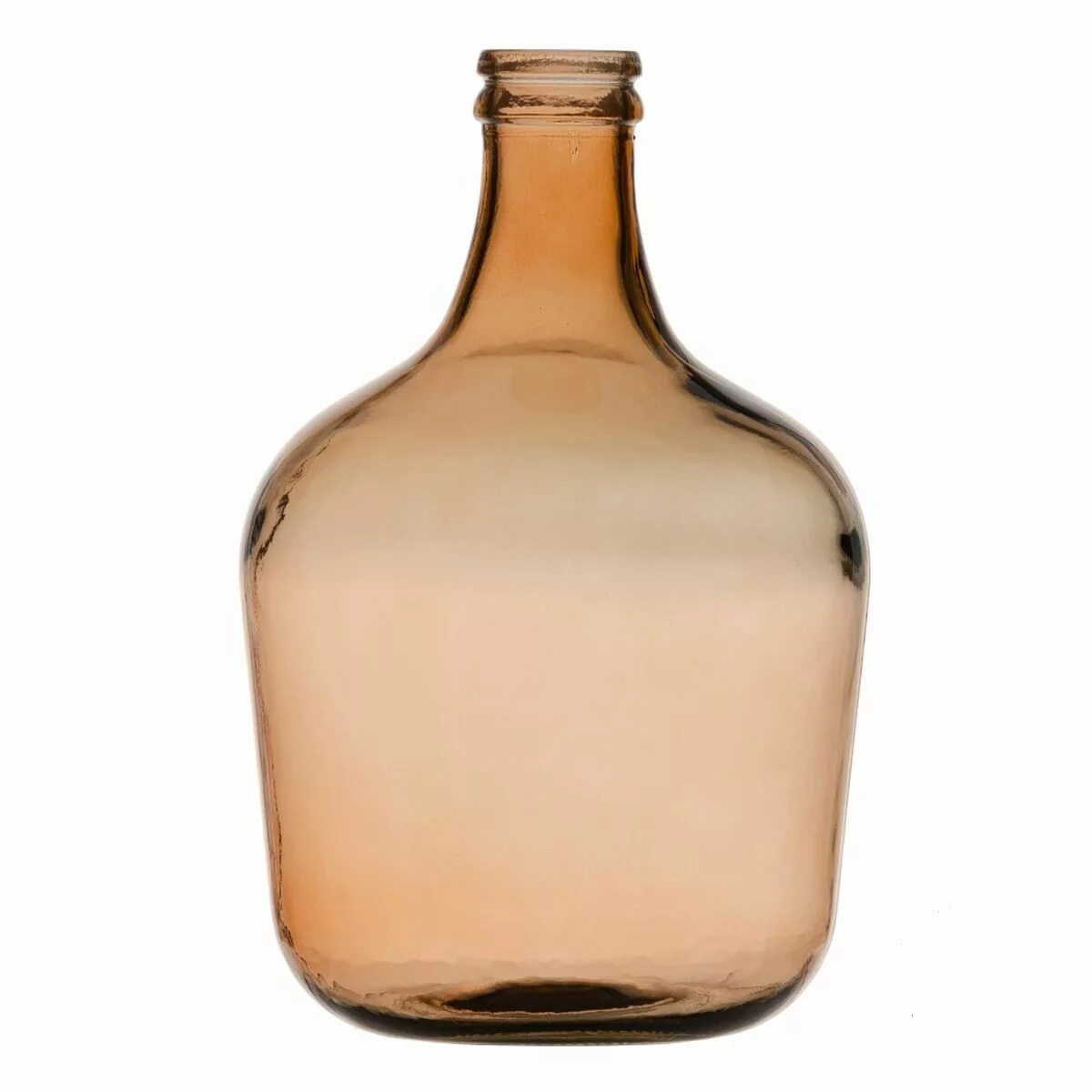 Dekorative Karaffe Recyceltes Glas Karamell 27 X 27 X 42 Cm günstig online kaufen