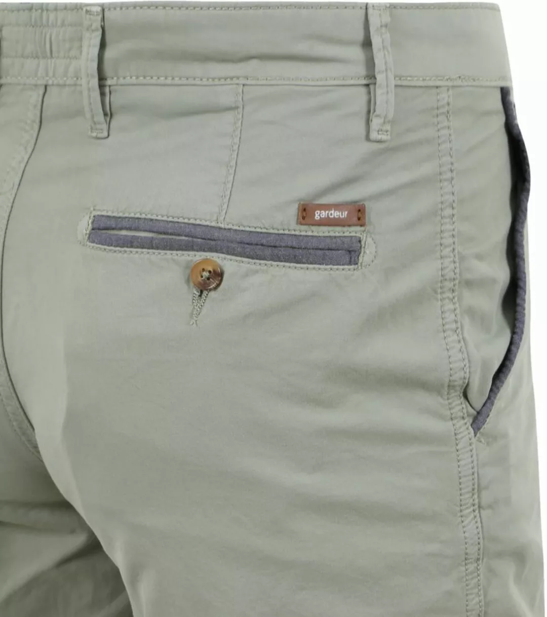 Gardeur Shorts Jasper 8 Grün - Größe 25 günstig online kaufen
