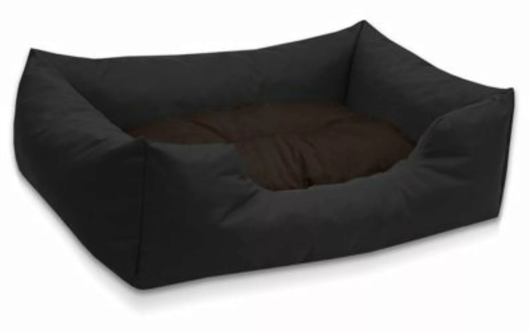 BedDog Hundebett MIMI mit Rand, Kissen zum rausnehmen XL schwarz günstig online kaufen