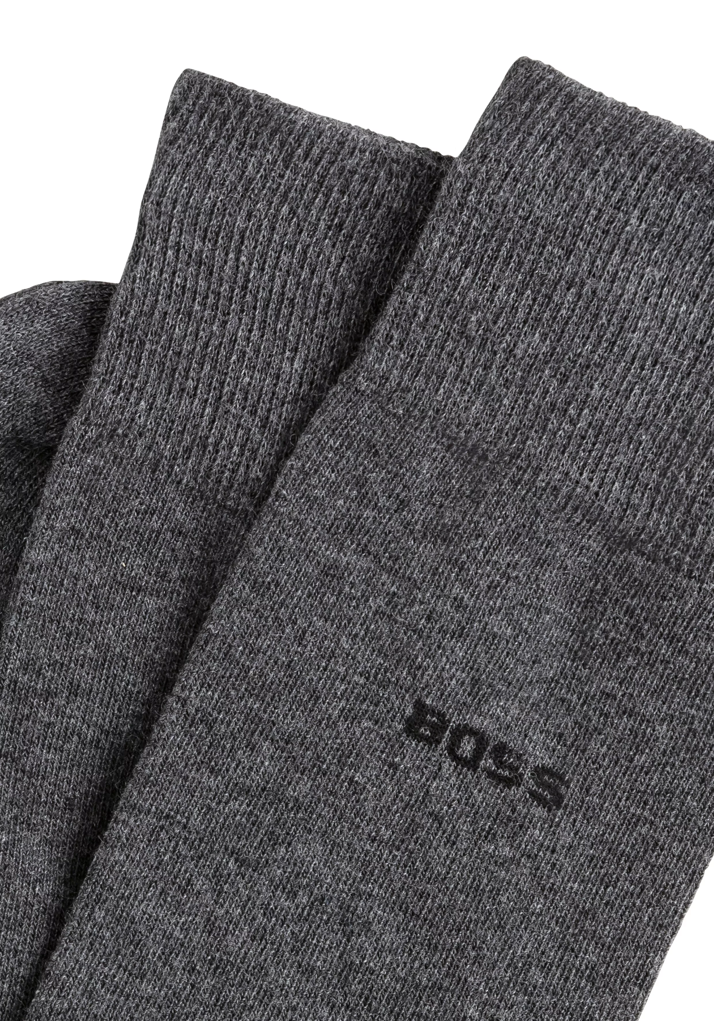 BOSS Businesssocken "2P RS Uni CC", (Packung, 2 Paar, 2er), mit Markenlogo günstig online kaufen