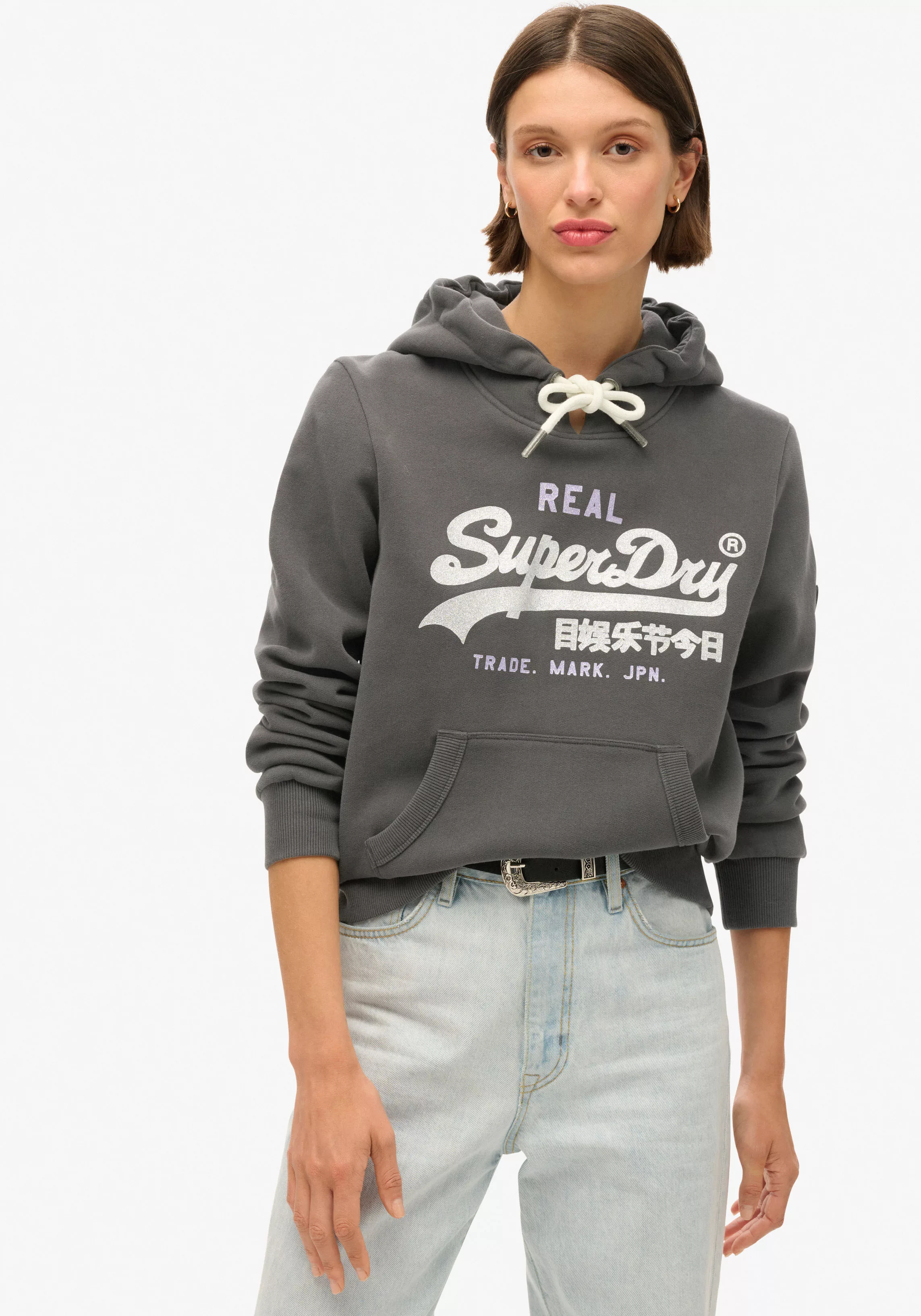 Superdry Kapuzensweatshirt "EMBELLISHED VL GRAPHIC HOOD" günstig online kaufen