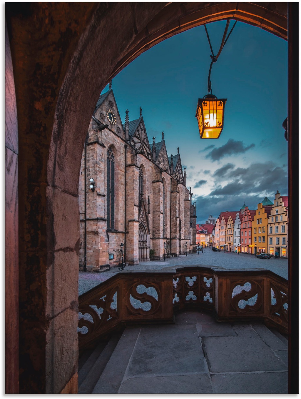 Artland Wandbild "Osnabrück Marktplatz", Deutschland, (1 St.), als Alubild, günstig online kaufen