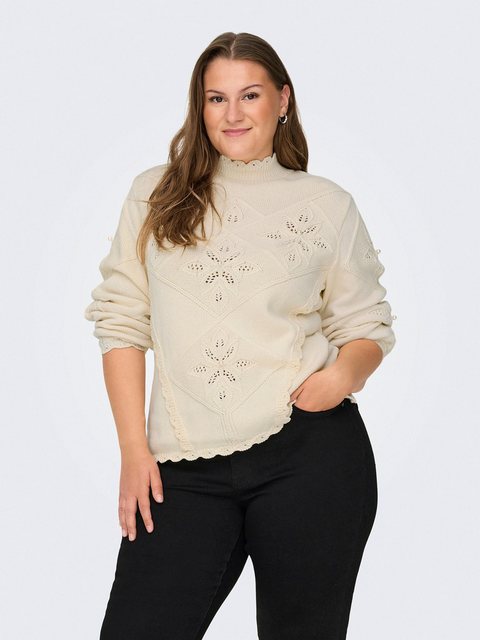 ONLY CARMAKOMA Stehkragenpullover CARNICOLINE (1-tlg) Drapiert/gerafft günstig online kaufen