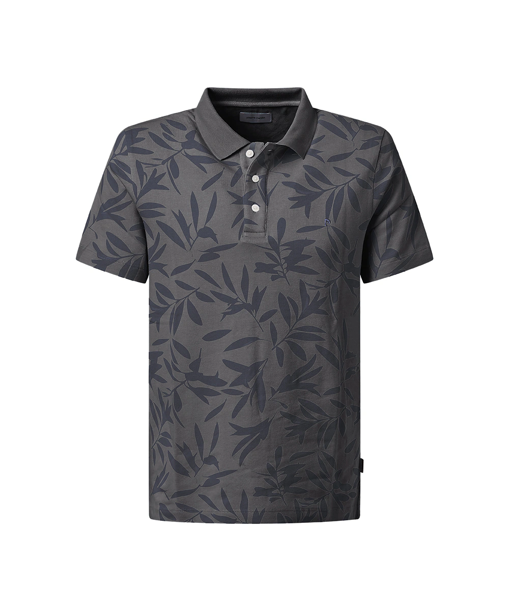 Pierre Cardin Poloshirt Polo-shirt KN mit All-Over Print günstig online kaufen