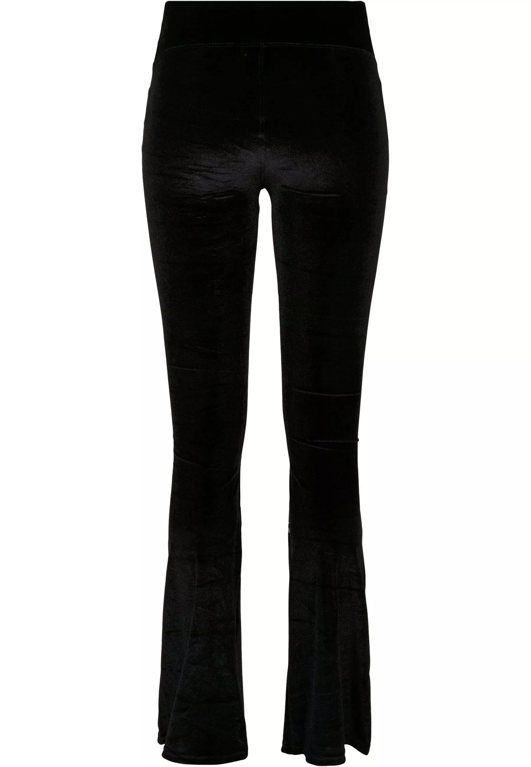 URBAN CLASSICS Leggings "Urban Classics Damen Ladies High Waist Velvet Boot günstig online kaufen