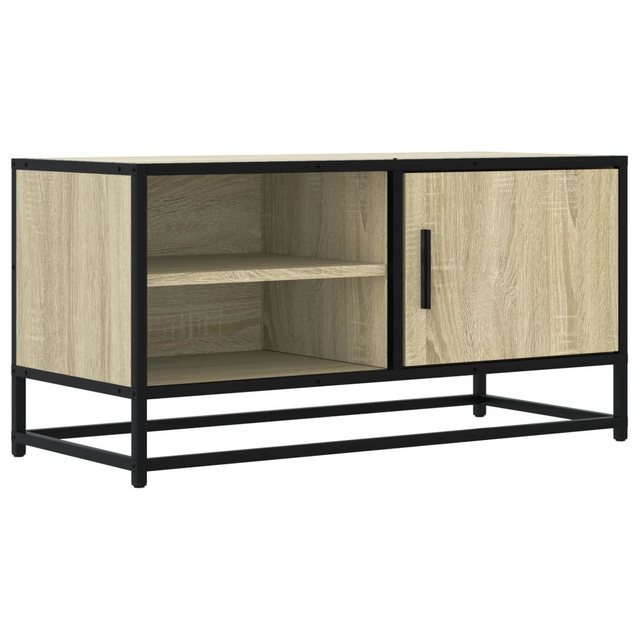 vidaXL TV-Schrank TV-Schrank Sonoma-Eiche 80x34,5x40 cm Holzwerkstoff und M günstig online kaufen