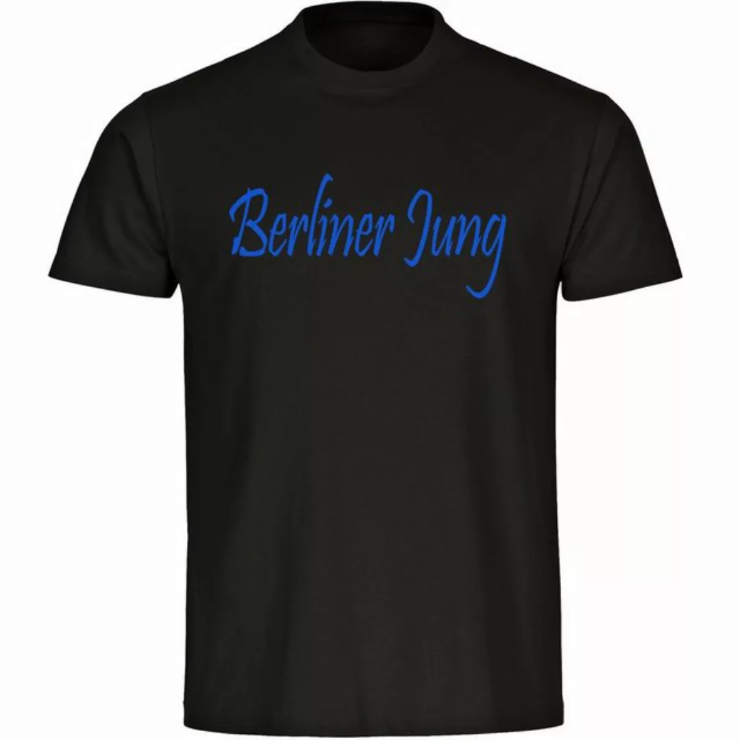 multifanshop T-Shirt Herren Berlin blau - Berliner Jung - Männer günstig online kaufen