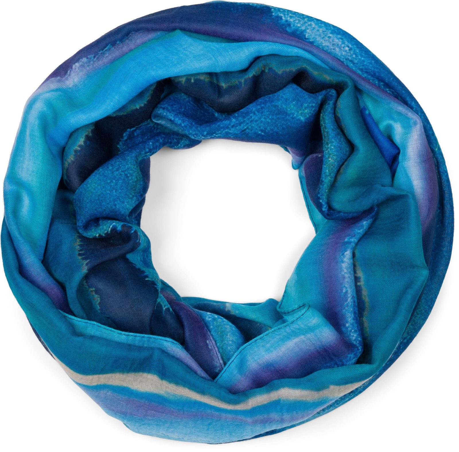 styleBREAKER Loop Bunter Loop Aquarell Farbverlauf günstig online kaufen